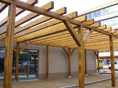 Pergola Schulzentrum 